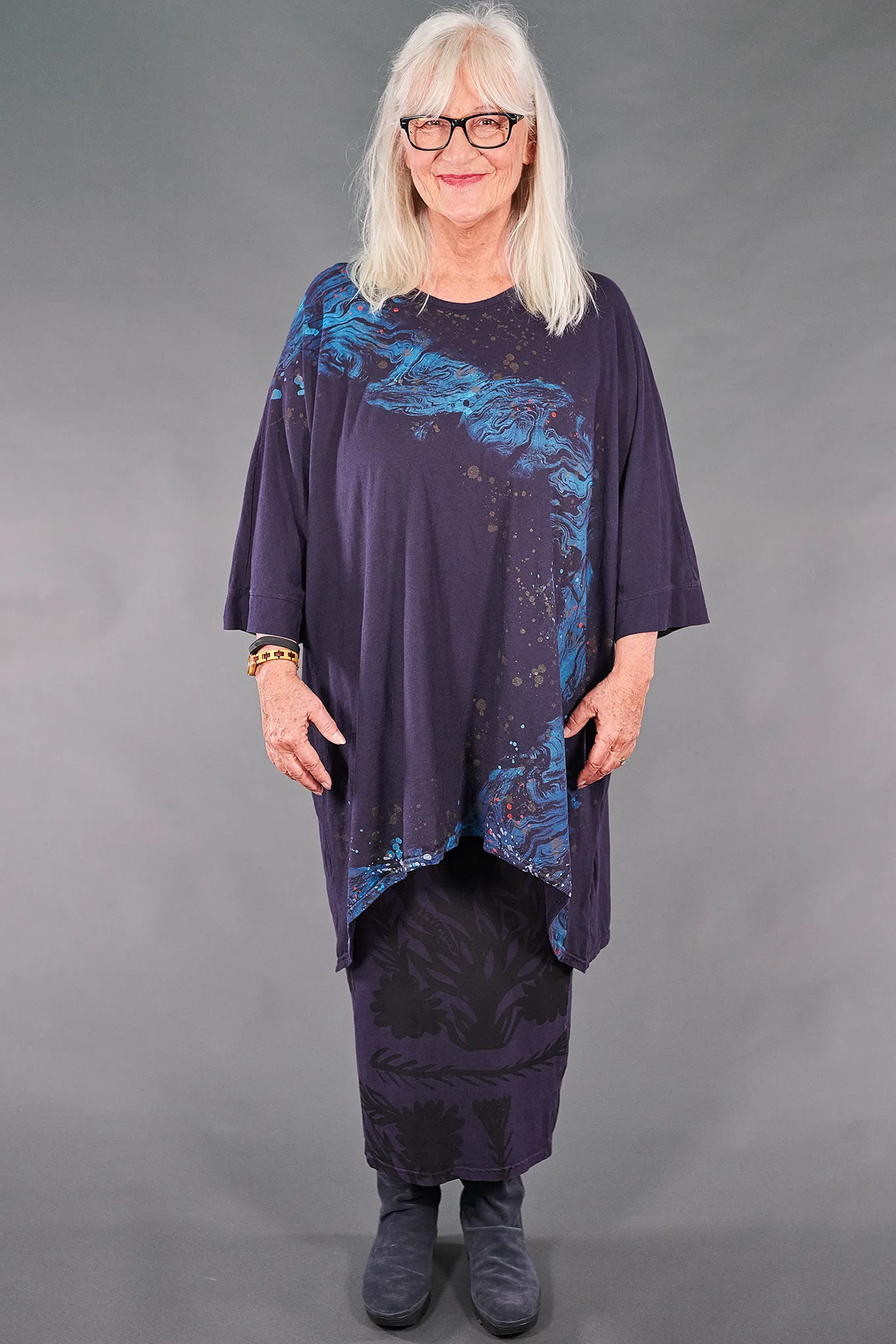 1566 Drawcord Tunic Pandora-P
