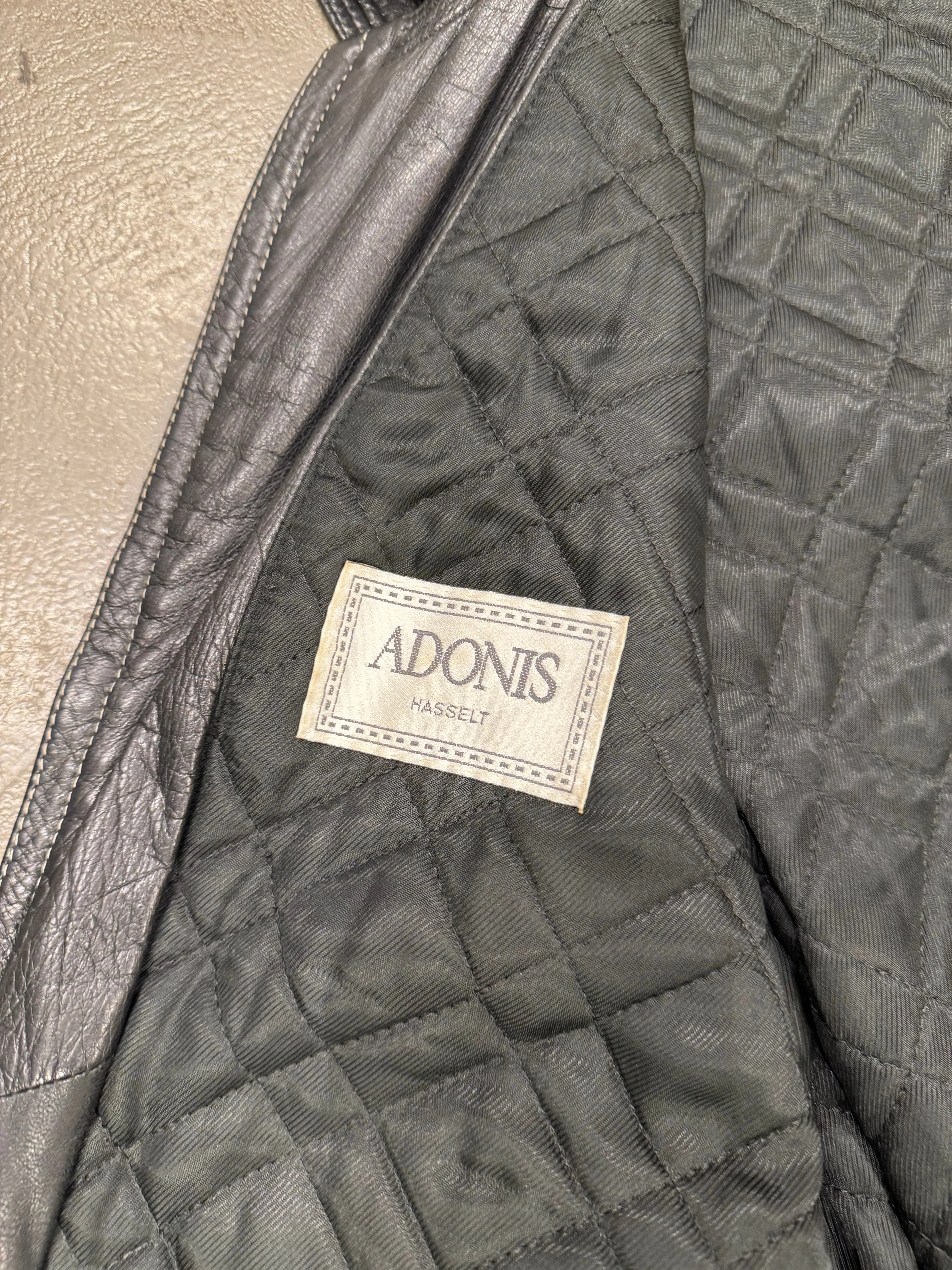 1990s GIANNI Versace “Adonis Hasselt” leather vest