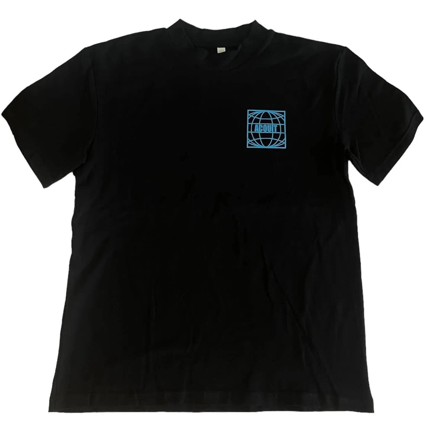 Acquit ‘Hierarchy’ Blue Loose Fit Tee-Shirt