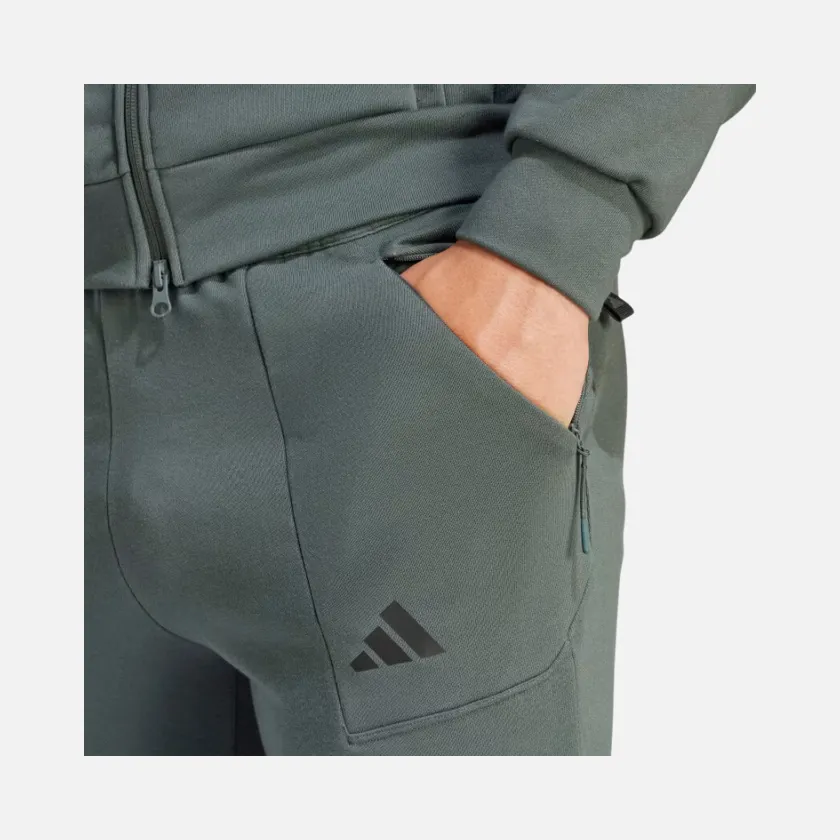 Adidas Pump Work out Men's Training Pant -Legend Ivy/Black