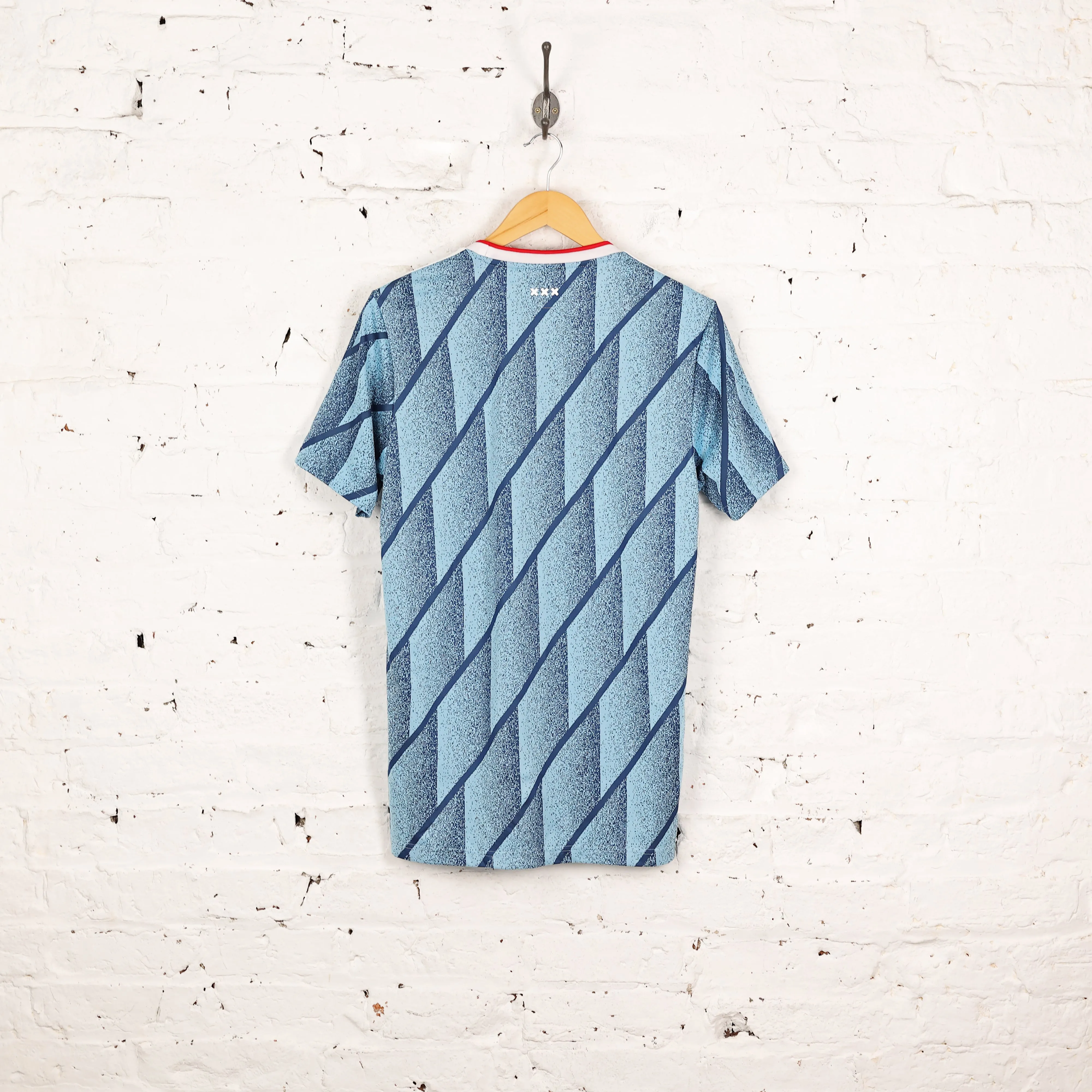 Ajax 2020 Adidas Away Football Shirt - Blue - S