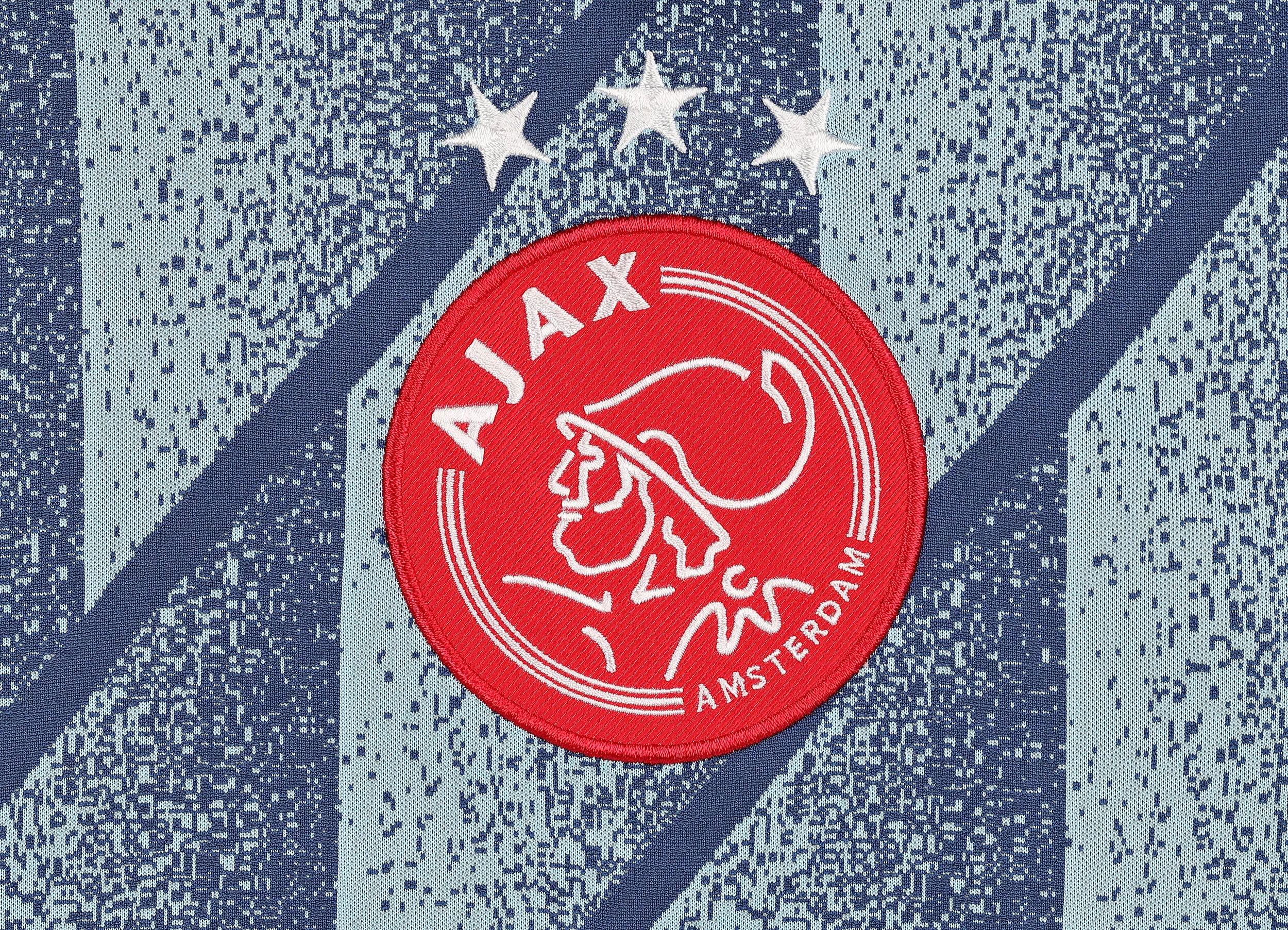 Ajax 2020 Adidas Away Football Shirt - Blue - S