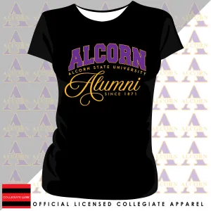 ALCORN STATE | Fancy ALUMNI Ladies Tees(N)