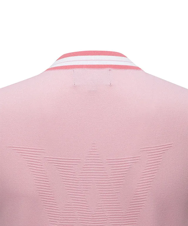 ANEW Golf: Women V-Neck Sweater Vest - Light Pink