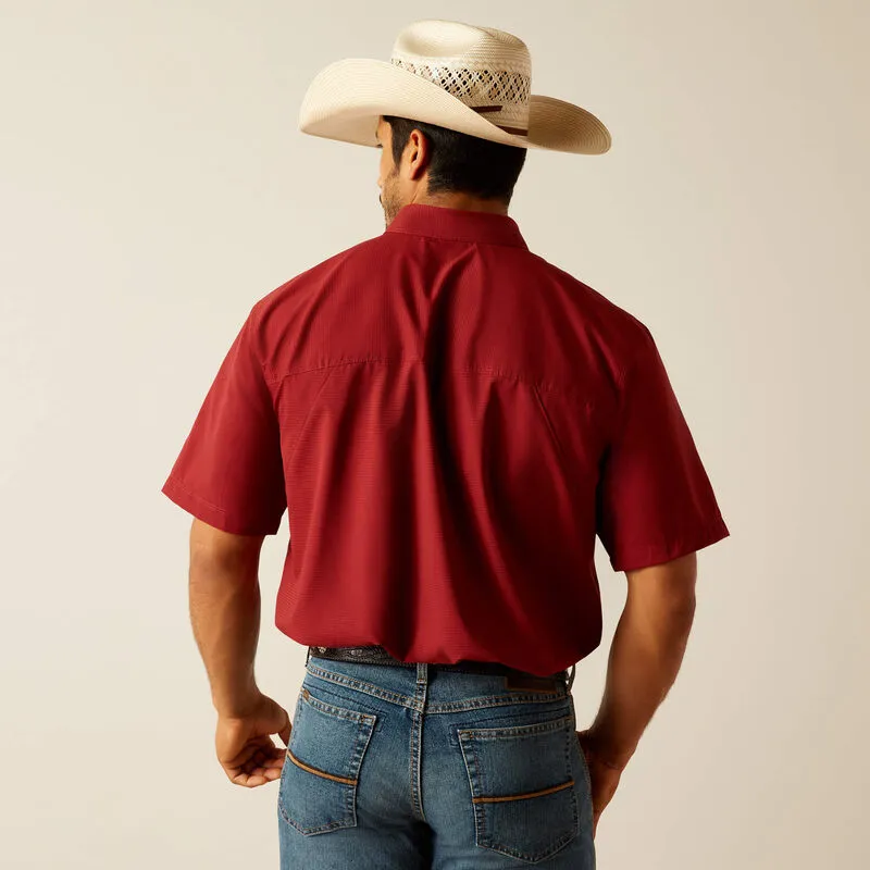 Ariat Men's 360 Airflow Short-Sleeve Button -Down Classic Fit Shirt