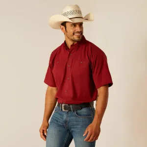 Ariat Men's 360 Airflow Short-Sleeve Button -Down Classic Fit Shirt