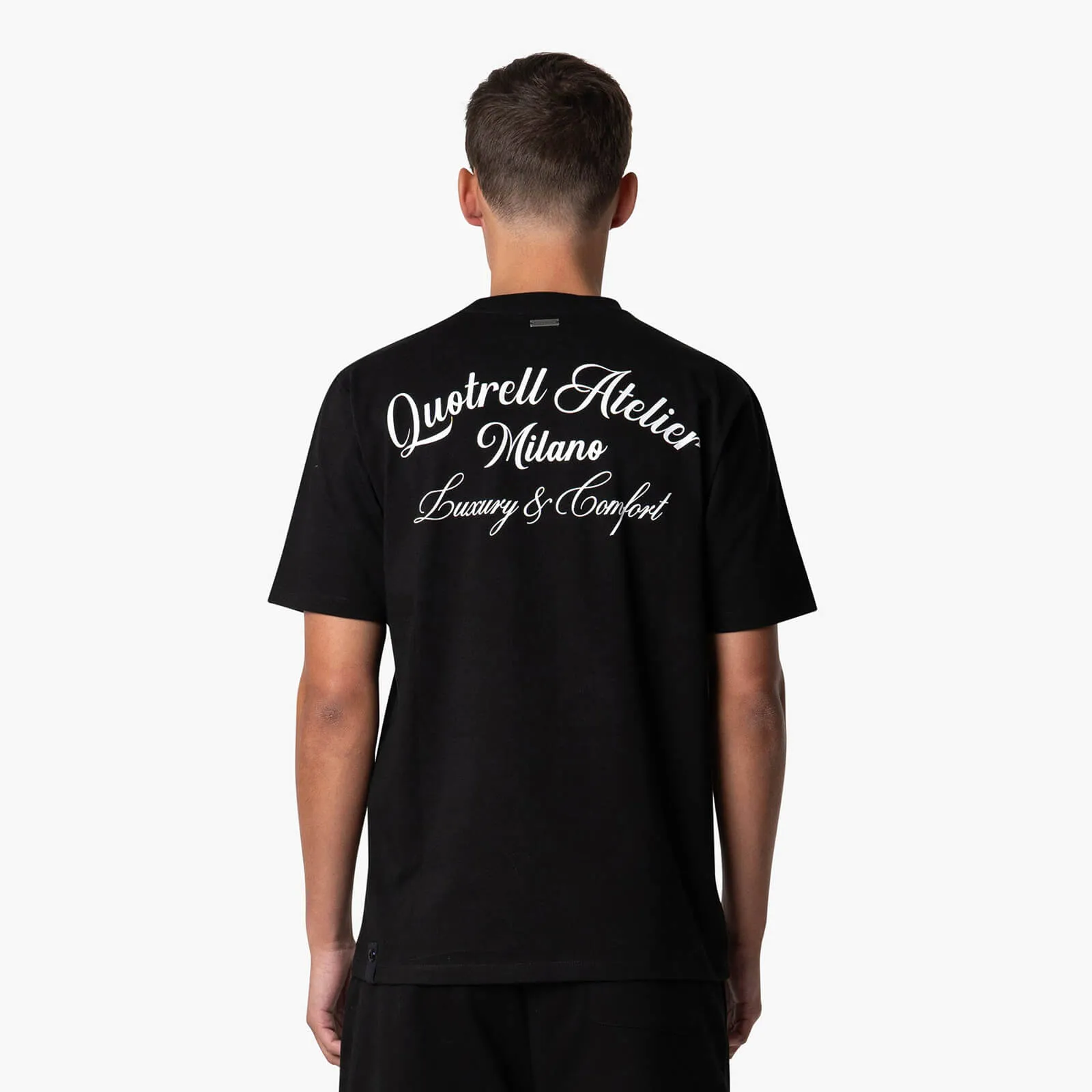 ATELIER MILANO TEE | BLACK/WHITE