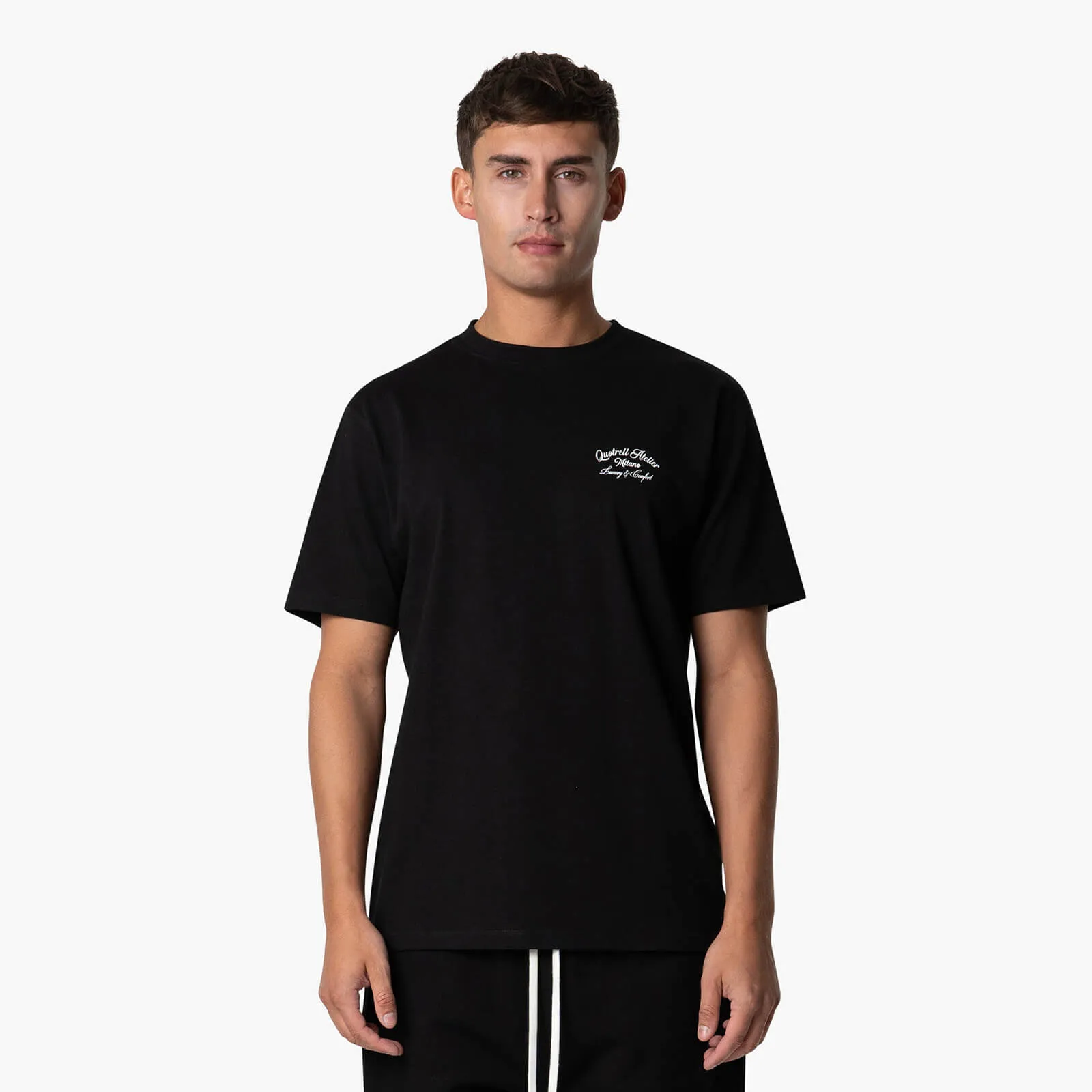 ATELIER MILANO TEE | BLACK/WHITE