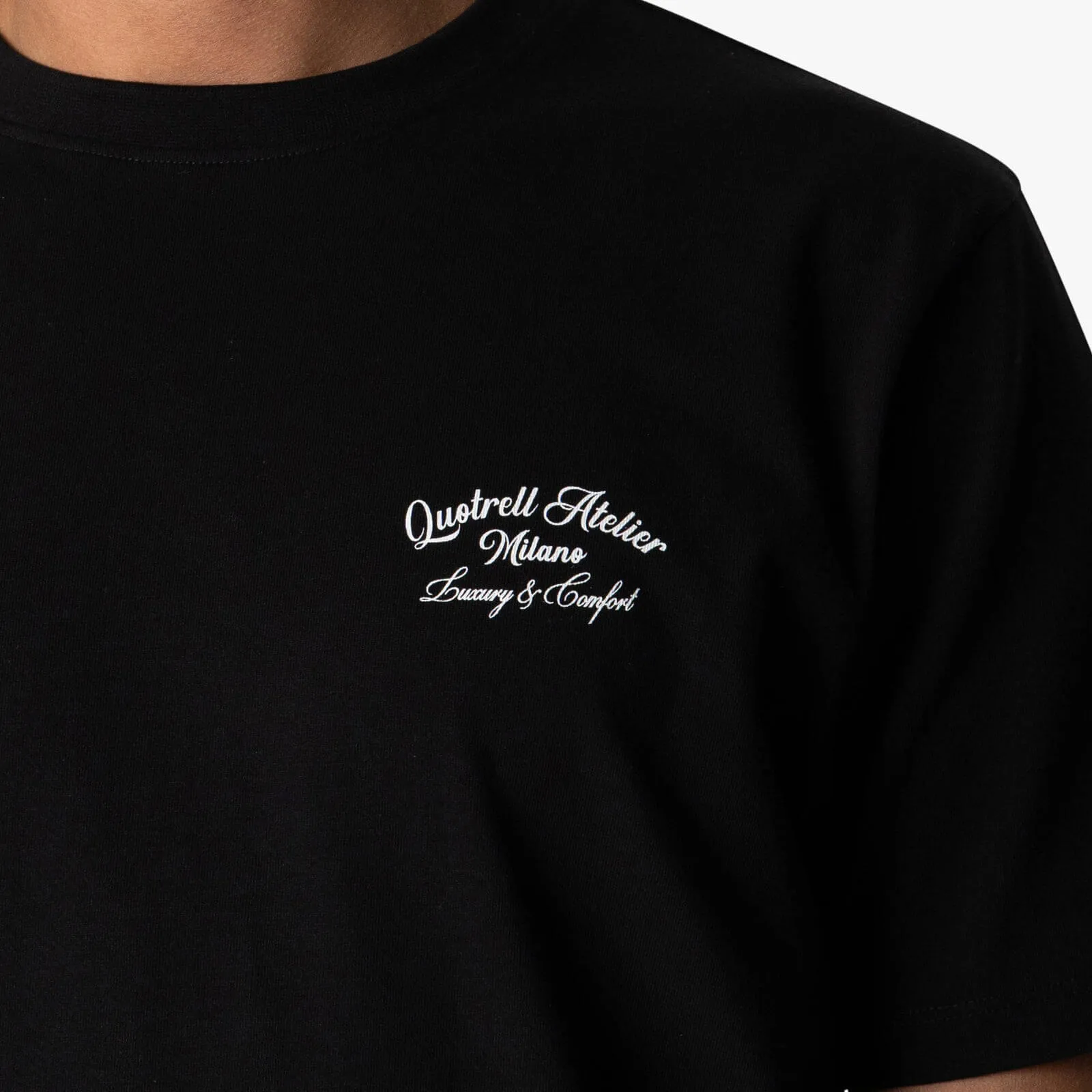 ATELIER MILANO TEE | BLACK/WHITE