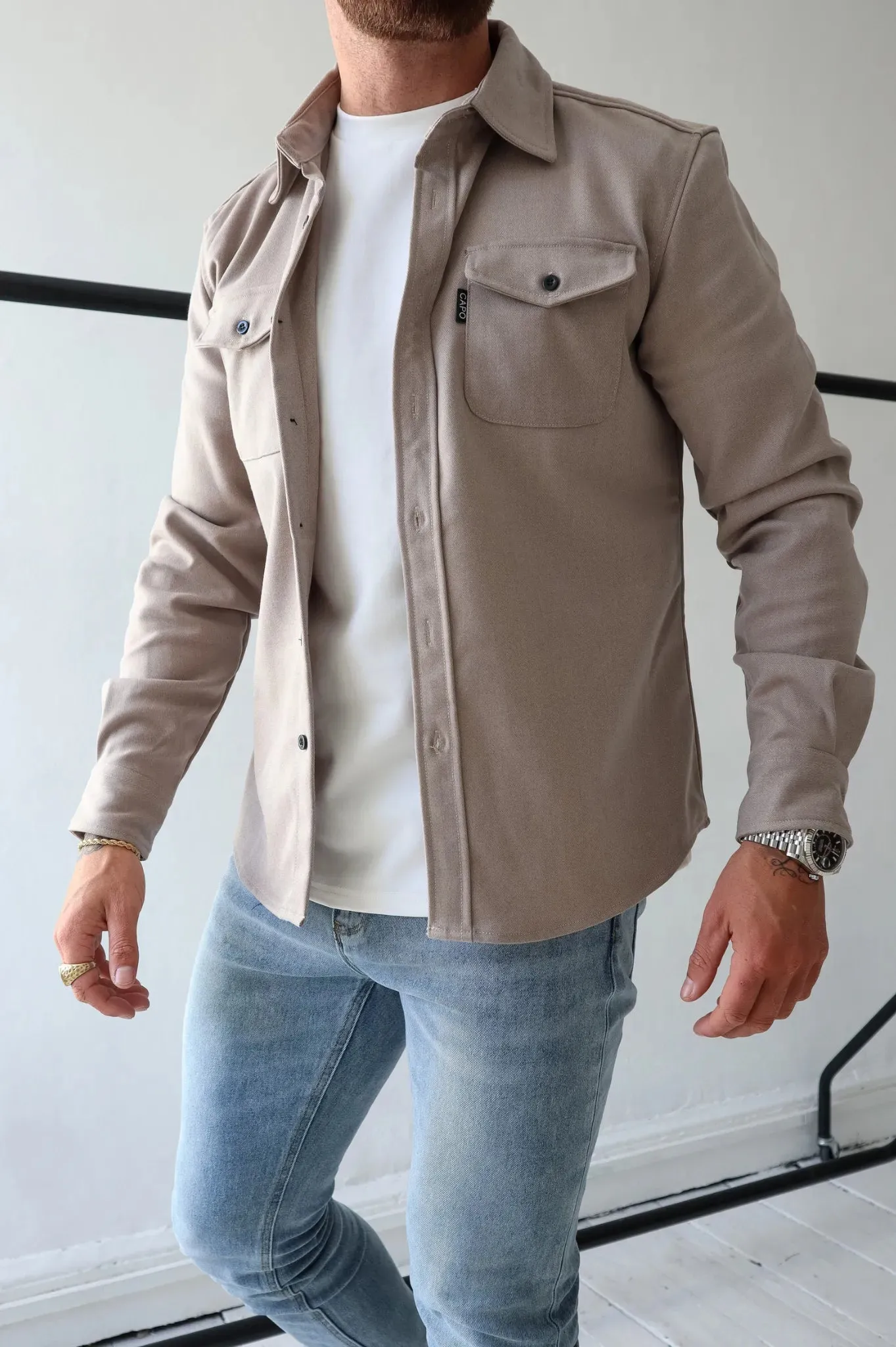 AZAN | Modern Shirt Jacket for Men