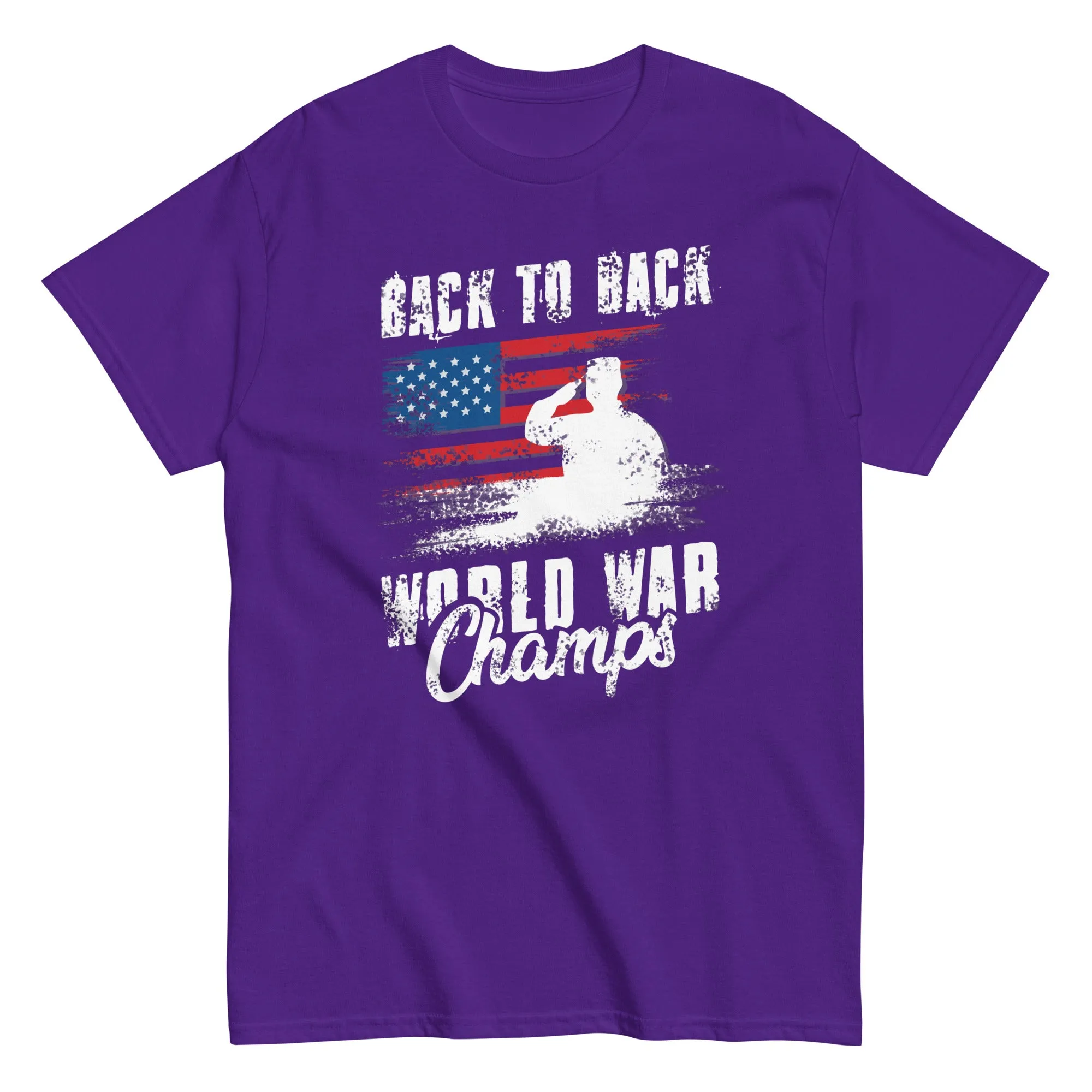 Back to Back World War Champs T-Shirt