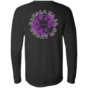 Bahala Ka Sa Buhay Mo Purple Splash Unisex Jersey Long Sleeve T-Shirt