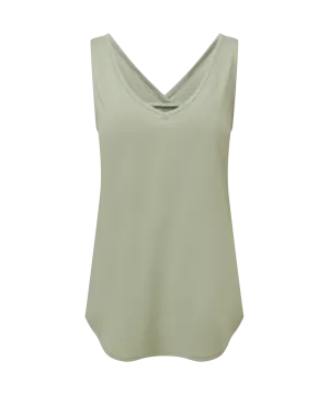 Bali V-Neck Tank Top - Celery