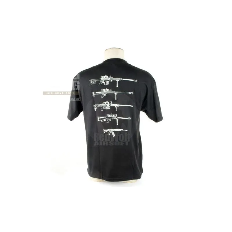 Barret T-Shirt FiveGuns (Black/Size M)