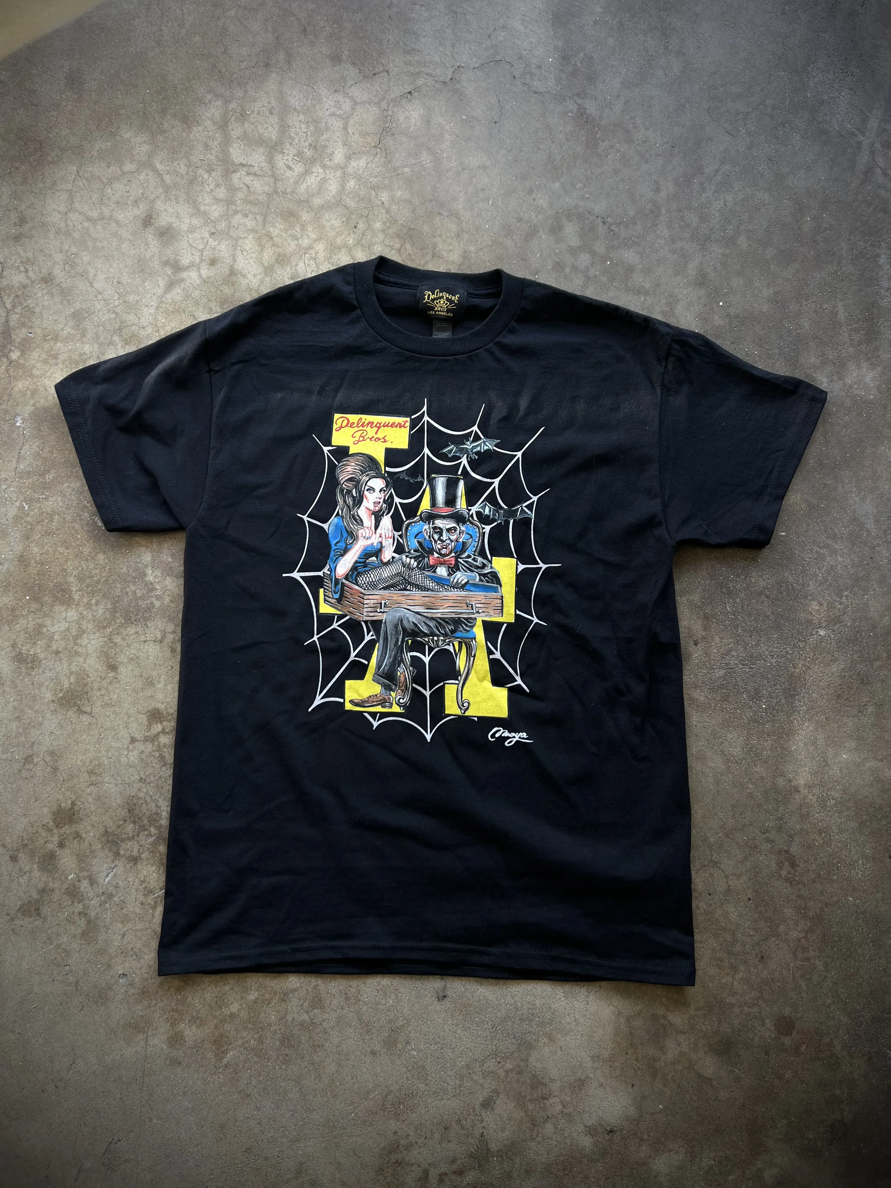 BATS Tee in Black