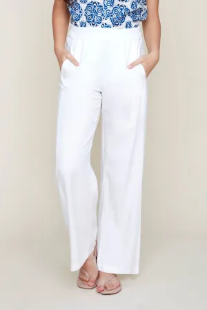 Bleached Wash Tencel Pants