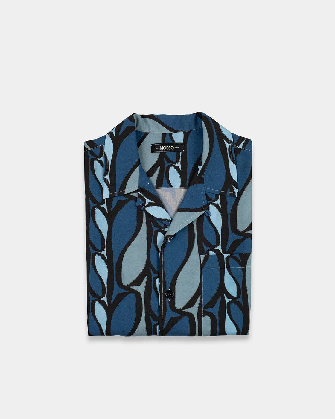 Blue Pesci Short Sleeve Shirt
