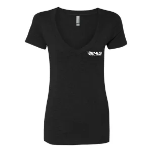 BMLG Ladies V Neck Tee