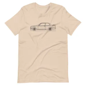 BMW E30 M3 silhouette T-shirt