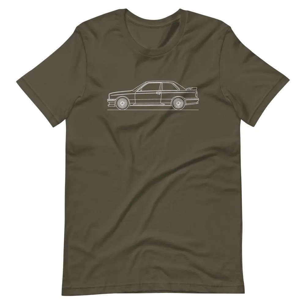 BMW E30 M3 silhouette T-shirt
