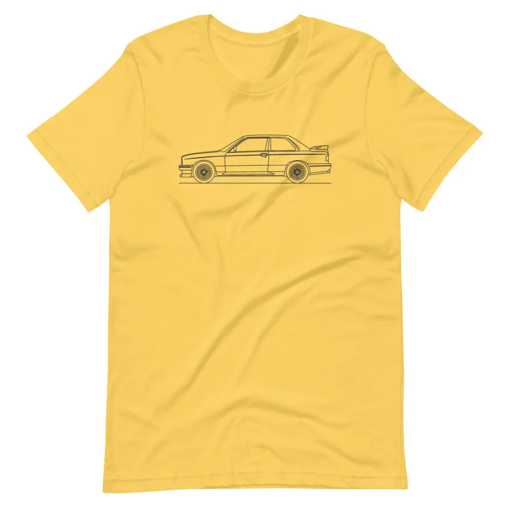 BMW E30 M3 silhouette T-shirt