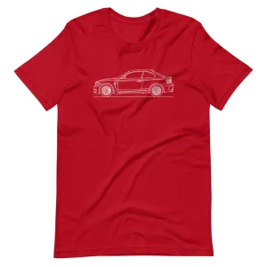 BMW E82 1M Coupe silhouette T-shirt