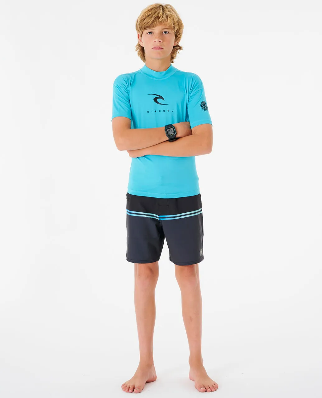 BOY'S CORPS S/S RASH VEST (AGES 12, 14 & 16)