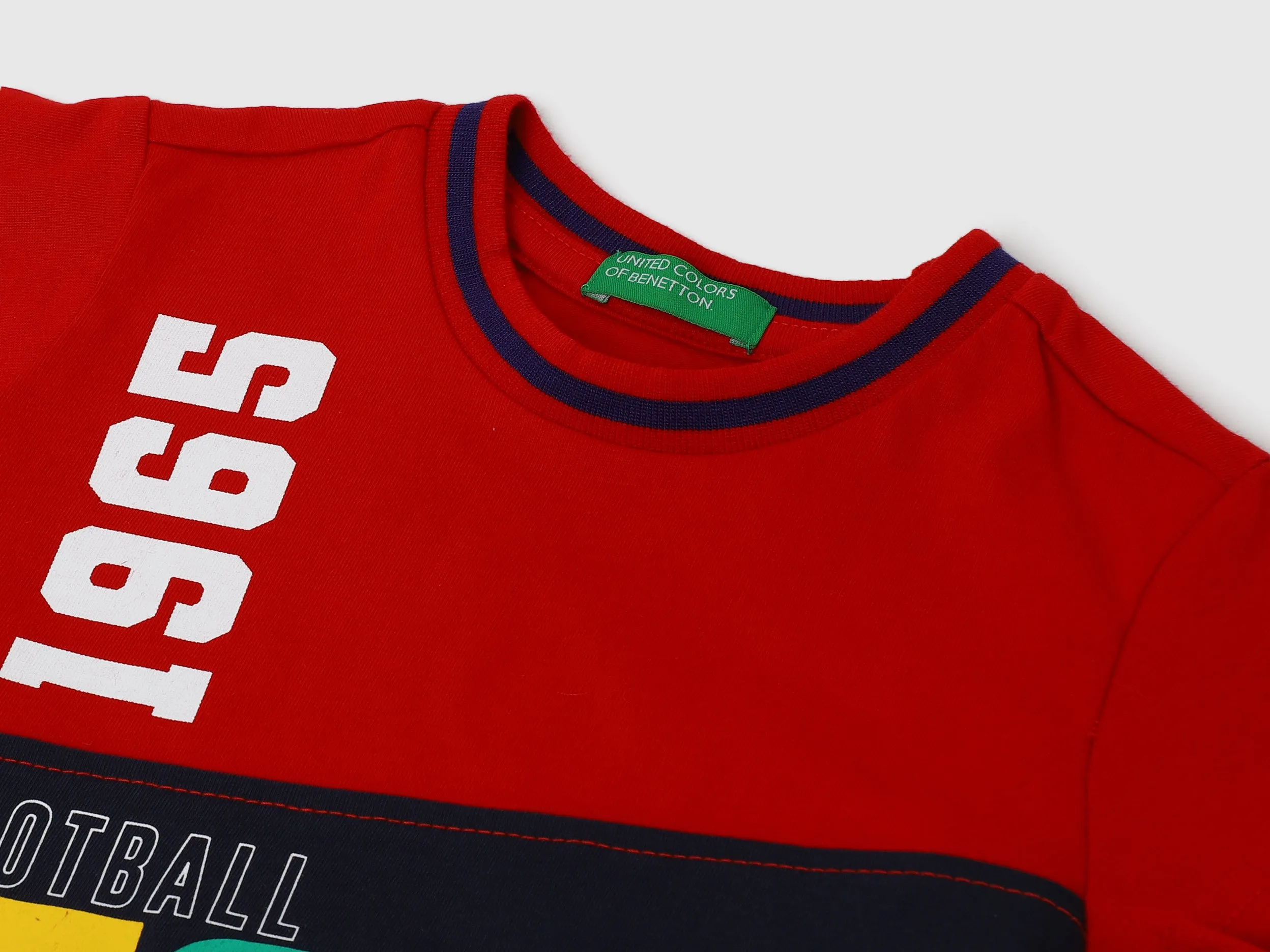Boys Printed Round Neck T-Shirt