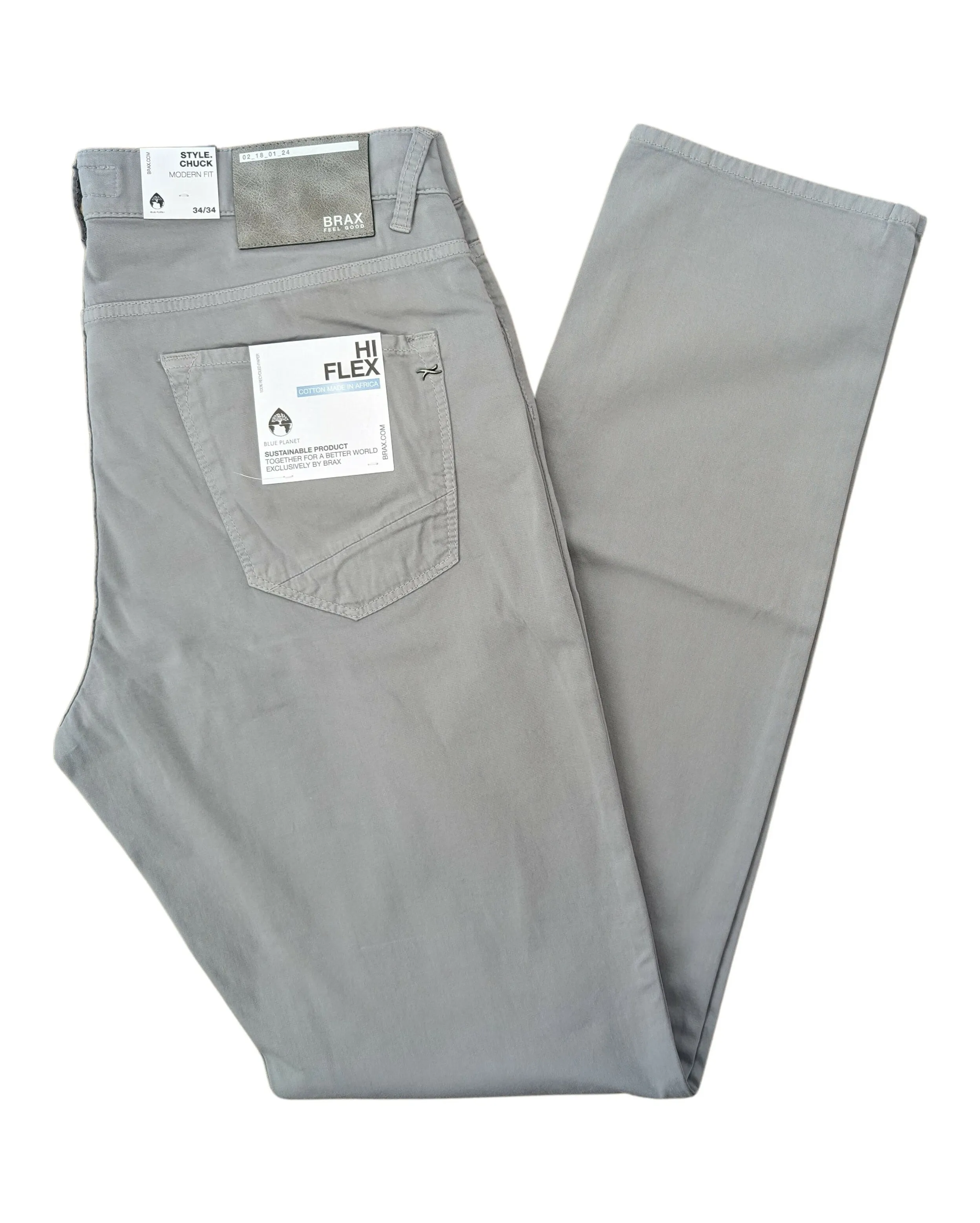 BRAX Chuck Modern Fit Hi-Flex Lightweight 5 Pocket Pants