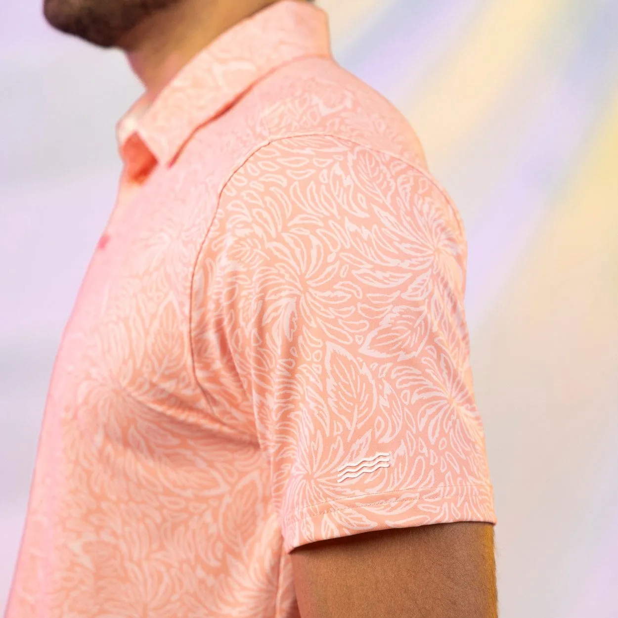 Breakfast Balls® "Coral Leaf" – All-Day Polo