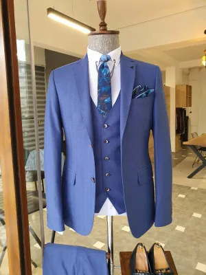 Bristol Blue Slim Fit Suit - A Modern Classic for Every Occasion