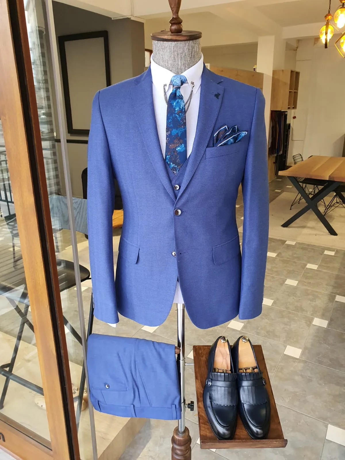 Bristol Blue Slim Fit Suit - A Modern Classic for Every Occasion