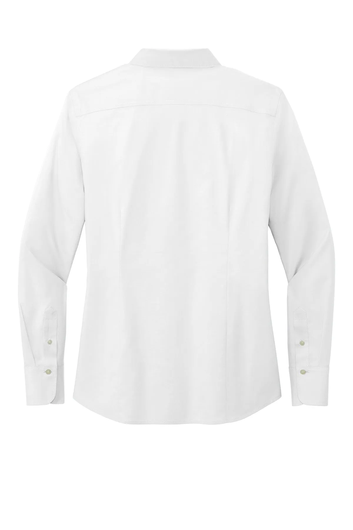 Brooks Brothers Women's Wrinkle-Free Stretch Pinpoint Shirt BB18001 White