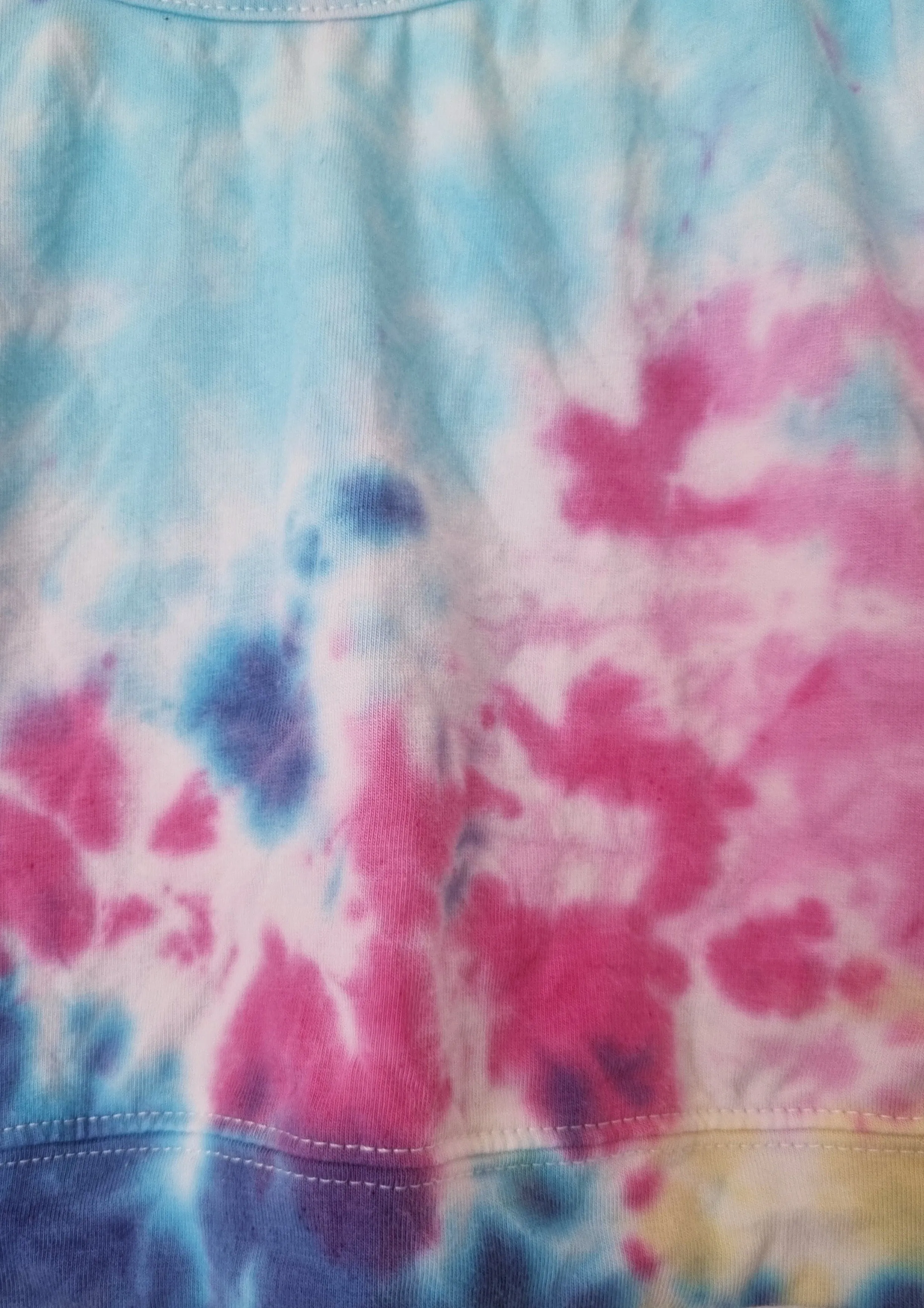 Build Your Hand Designed Loose Tie-Dye Crop Top
