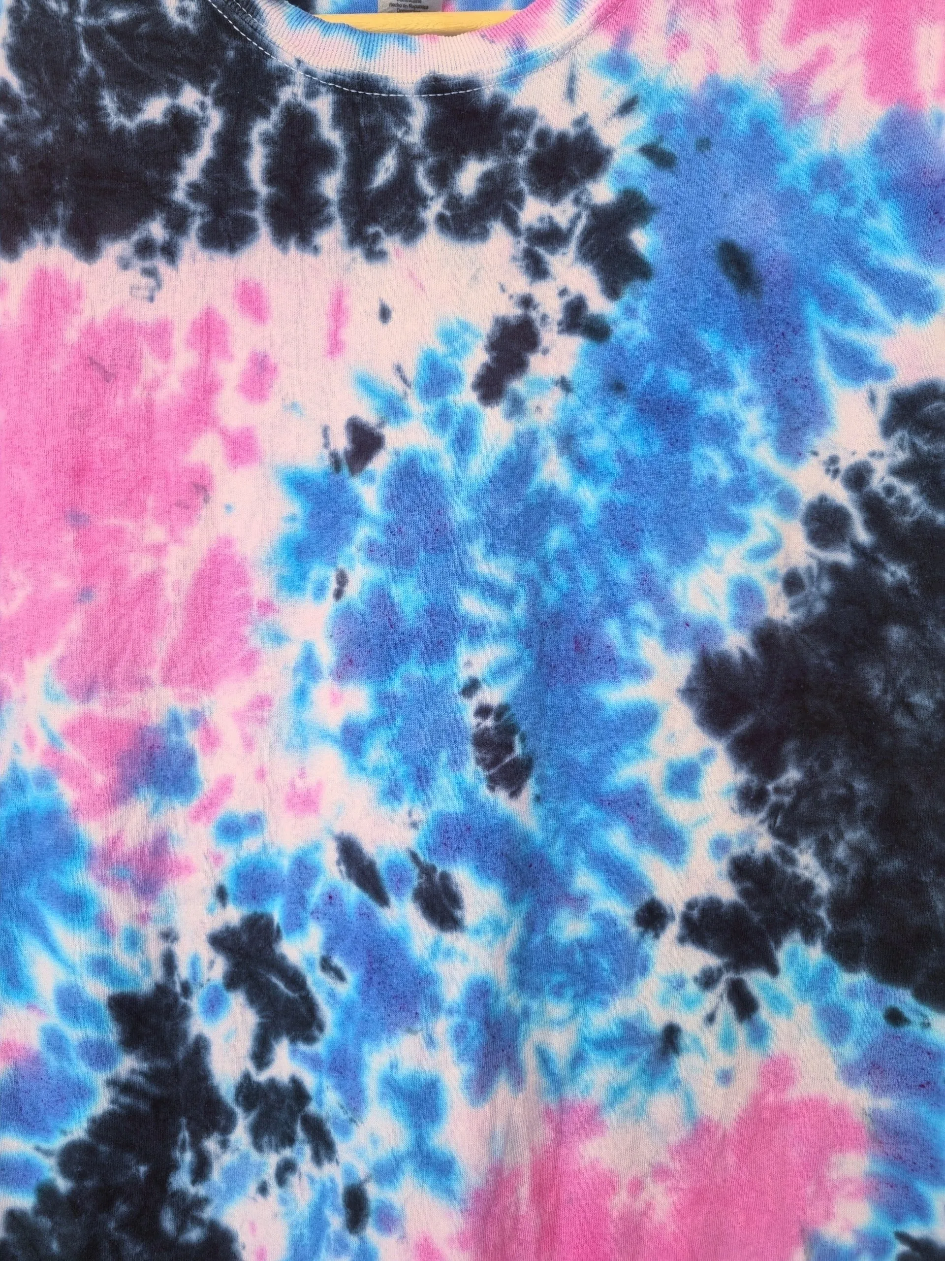 Build Your Hand Designed Loose Tie-Dye Crop Top