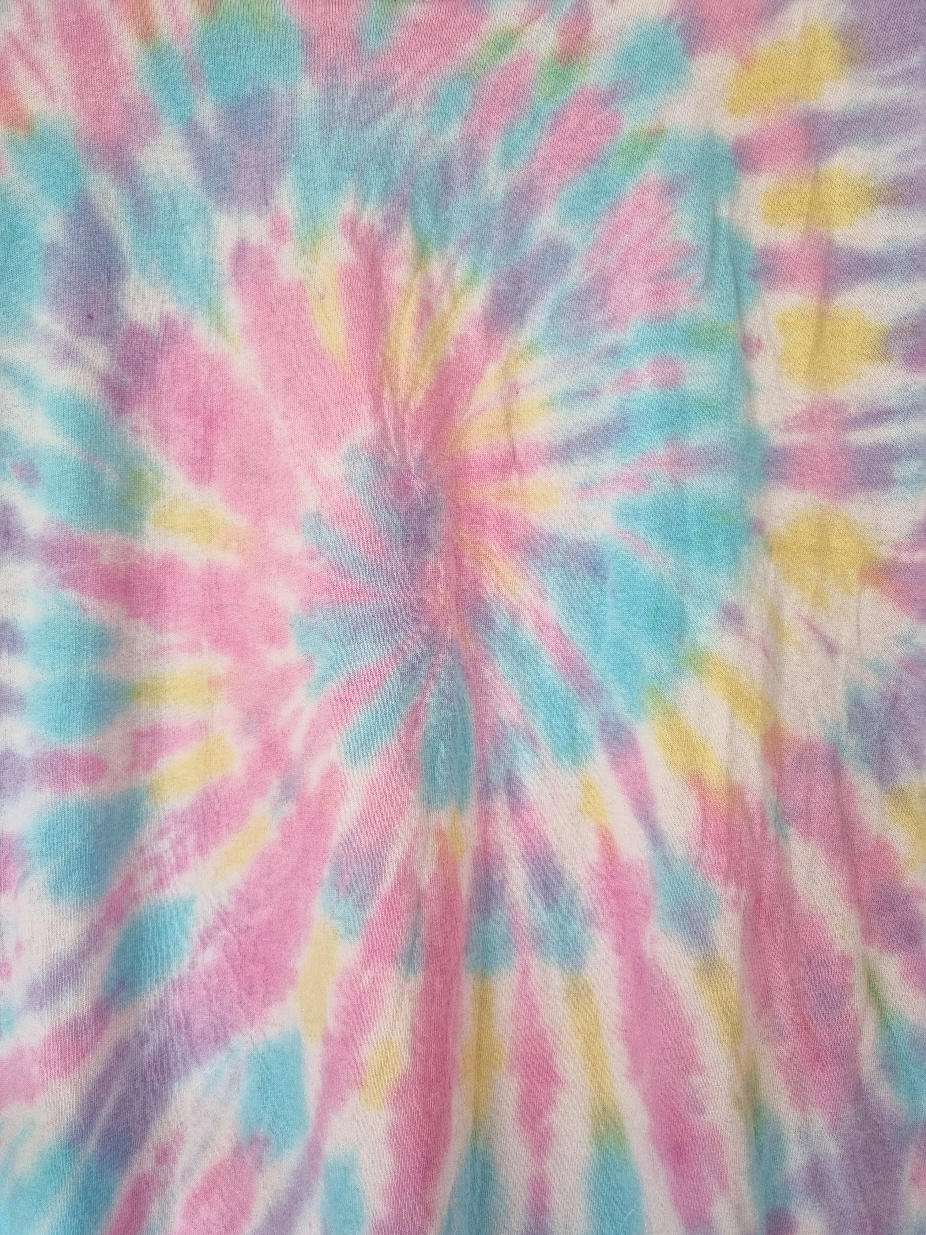 Build Your Hand Designed Loose Tie-Dye Crop Top