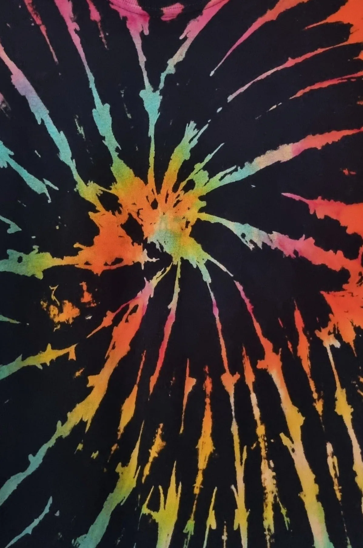 Build Your Hand Designed Loose Tie-Dye Crop Top