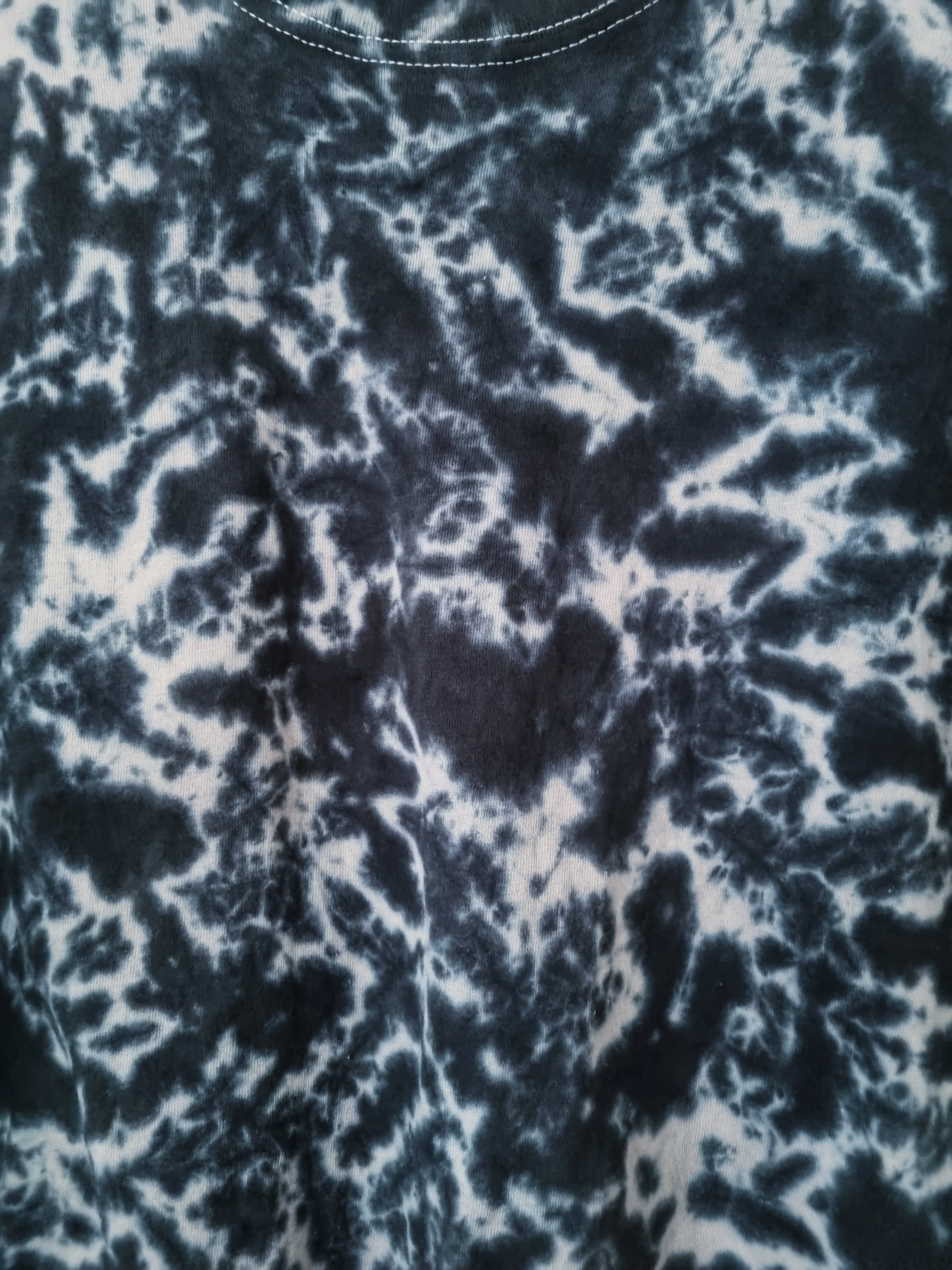 Build Your Hand Designed Loose Tie-Dye Crop Top