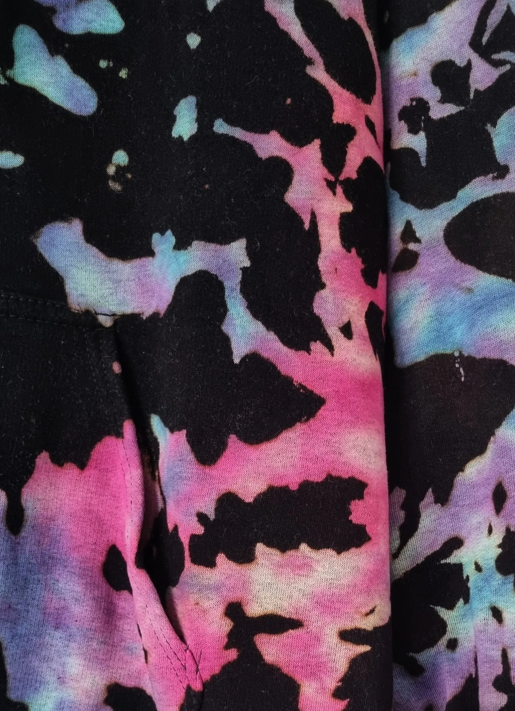Build Your Hand Designed Loose Tie-Dye Crop Top