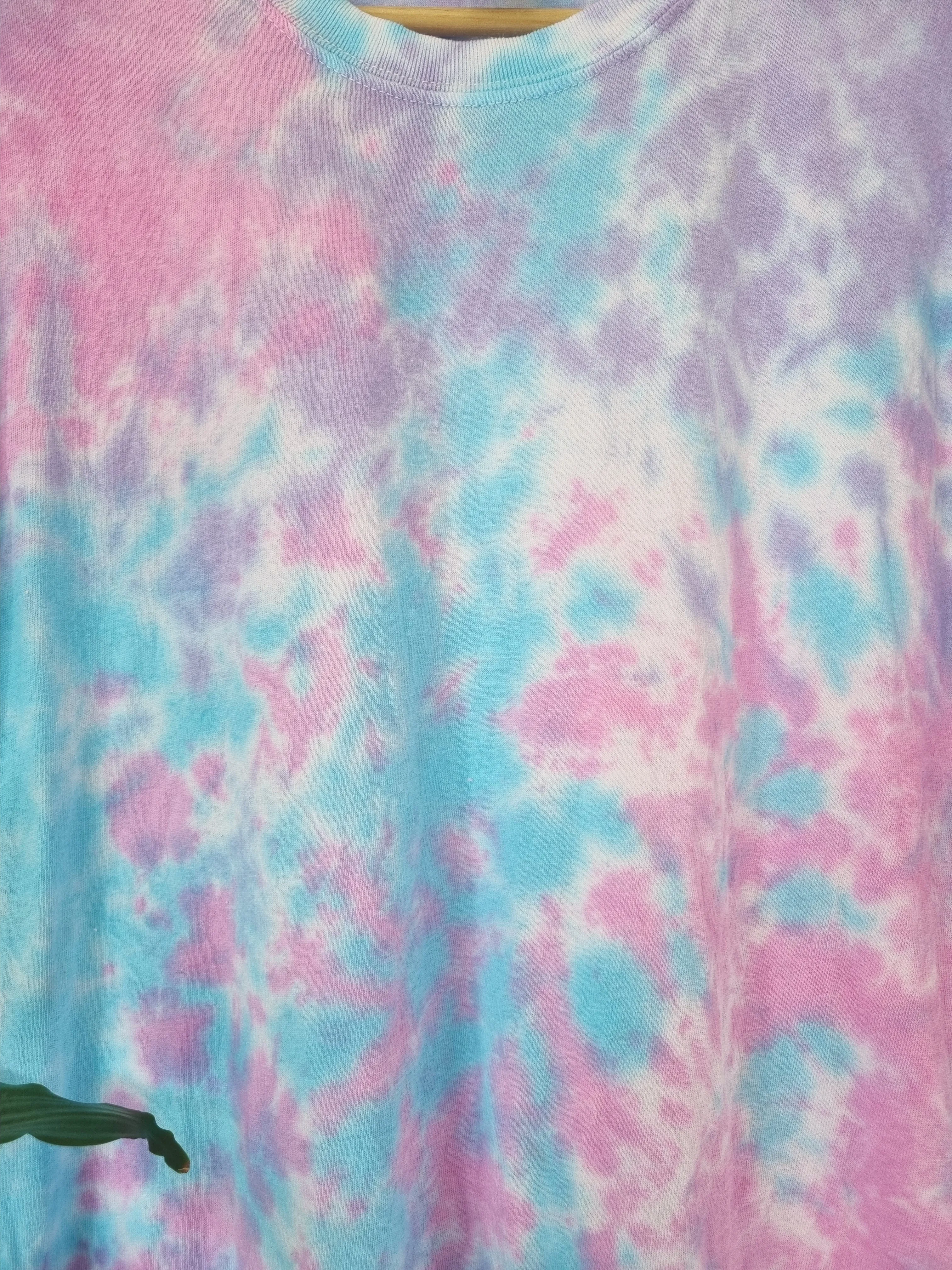 Build Your Hand Designed Loose Tie-Dye Crop Top