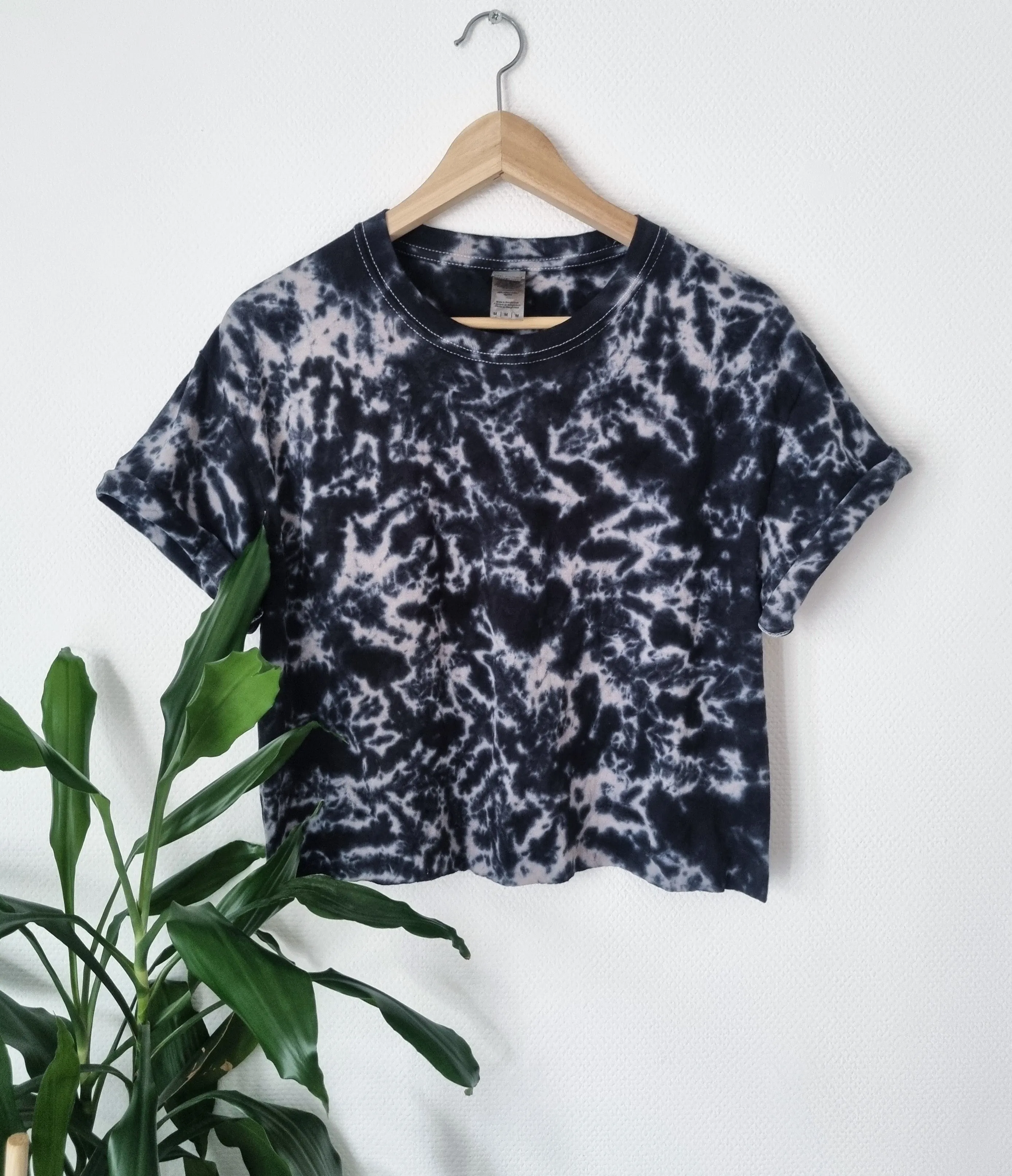 Build Your Hand Designed Loose Tie-Dye Crop Top