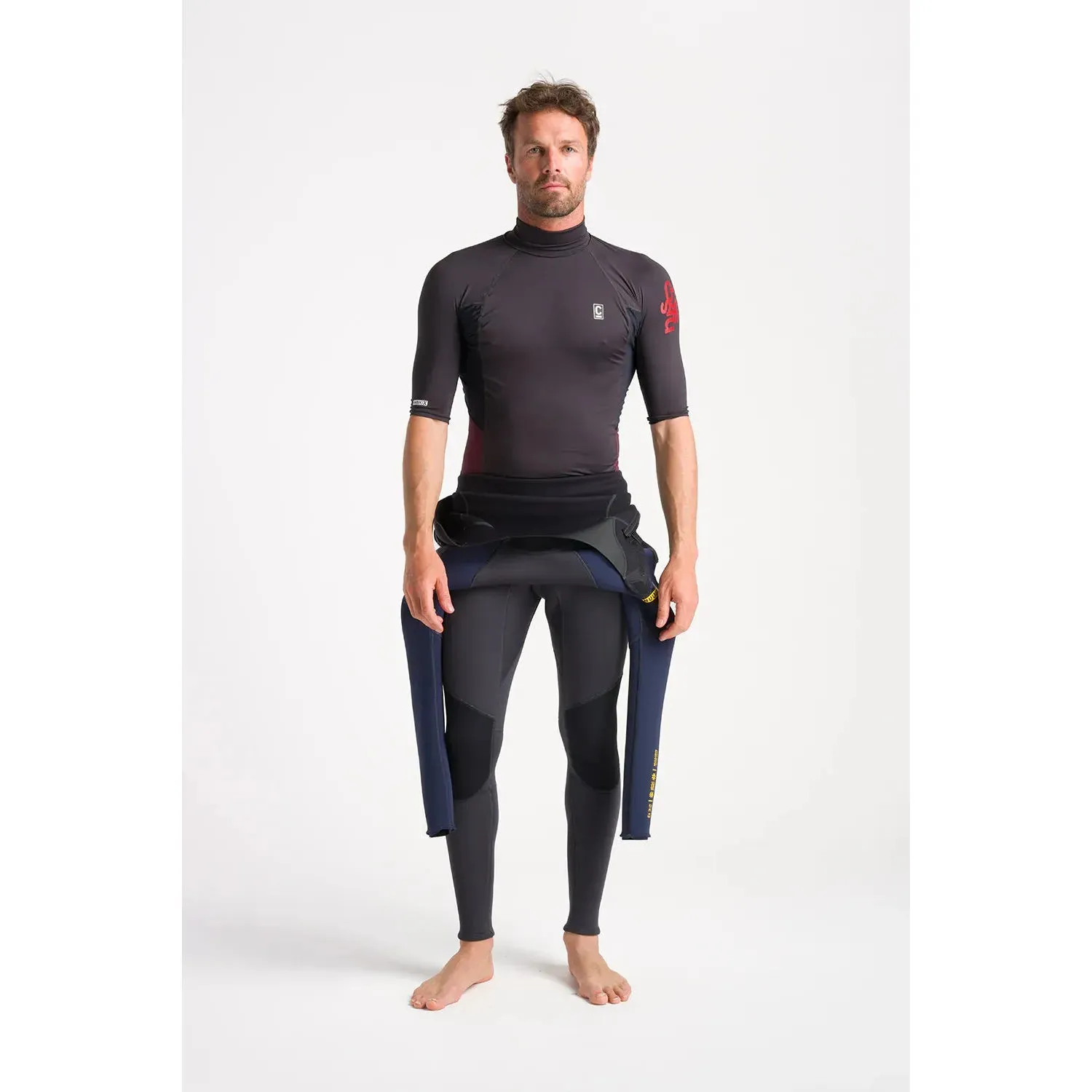 C Skins NuWave Rash X Mens Short Sleve Vest