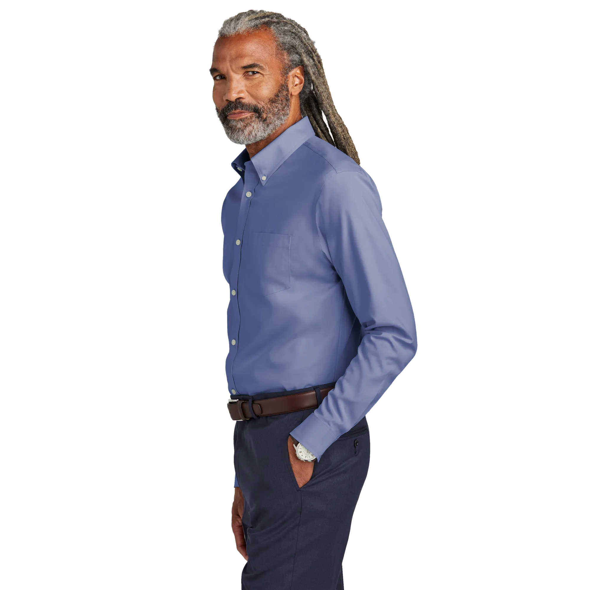 C2306M Mens Wrinkle-Free Stretch Pinpoint Shirt
