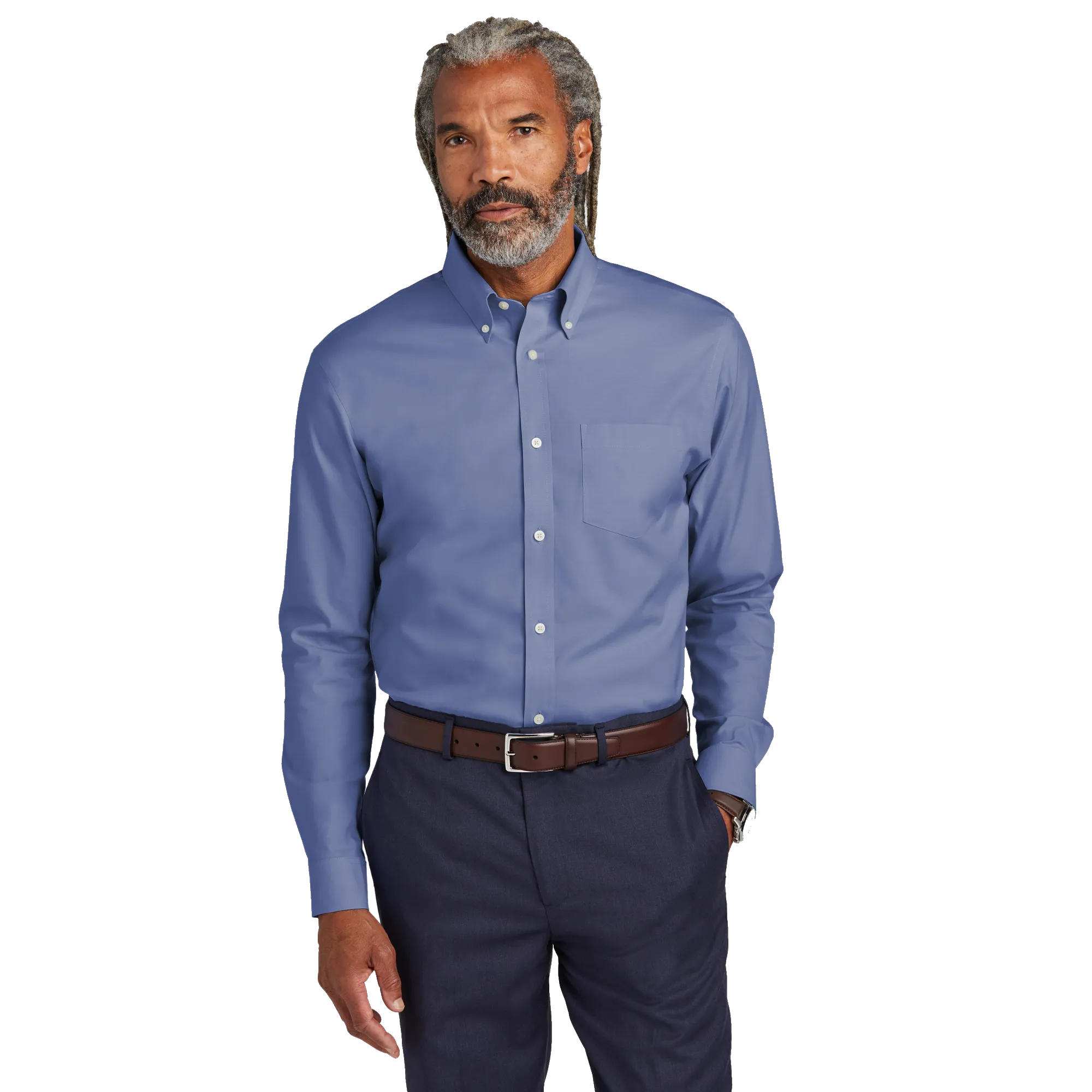 C2306M Mens Wrinkle-Free Stretch Pinpoint Shirt