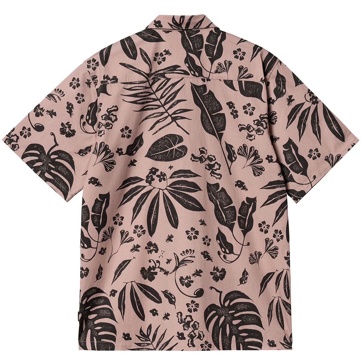 Carhartt WIP S/S Woodblock Shirt Glassy Pink