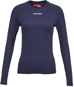 CCM Women's Long Sleeve Training Tee Adult