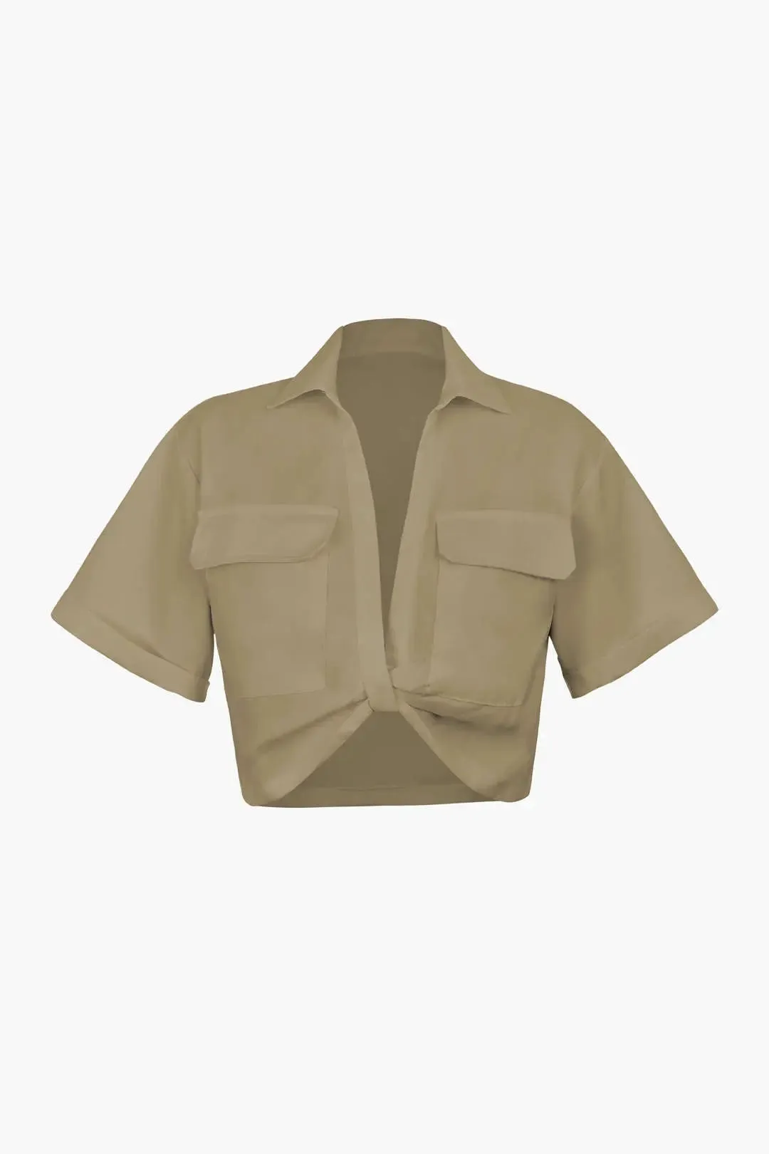 Celeste - Modern Twist Hem Woman's Shirt