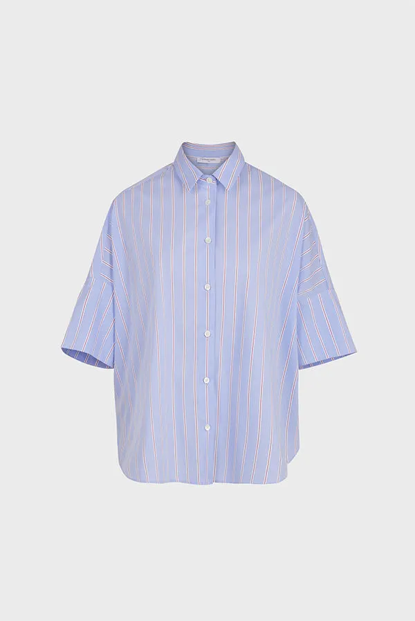 CHARLENE OVERSIZED STRIPED SHIRT