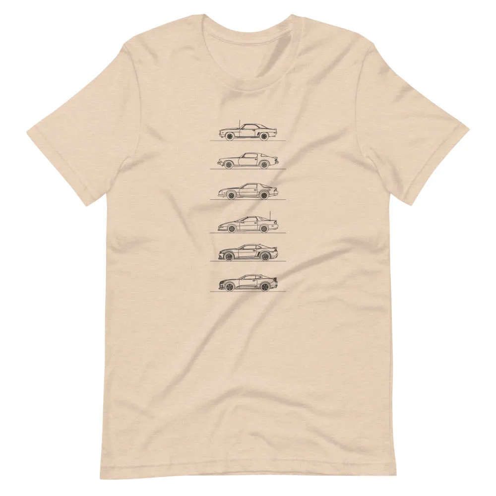 Chevrolet Camaro Outline T-shirt