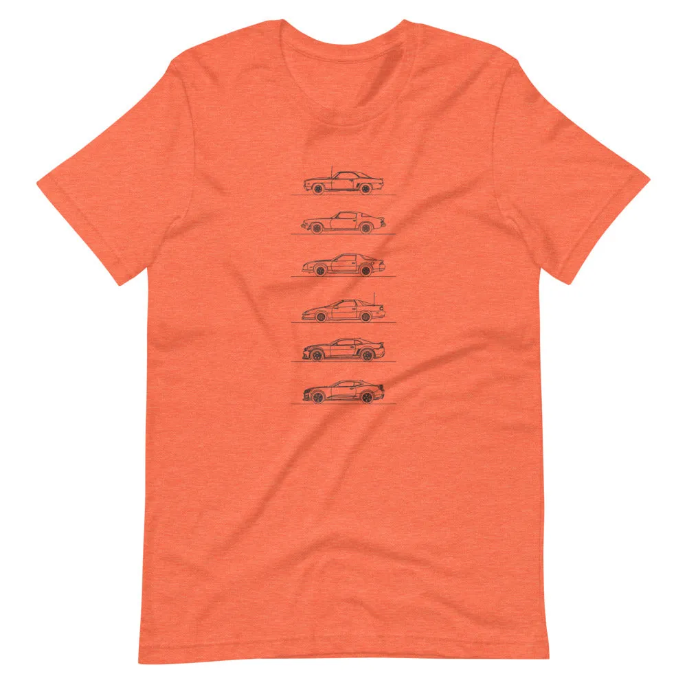 Chevrolet Camaro Outline T-shirt